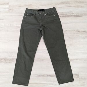 Calvin Klein Olive Green Skinny Jeans - Size 8